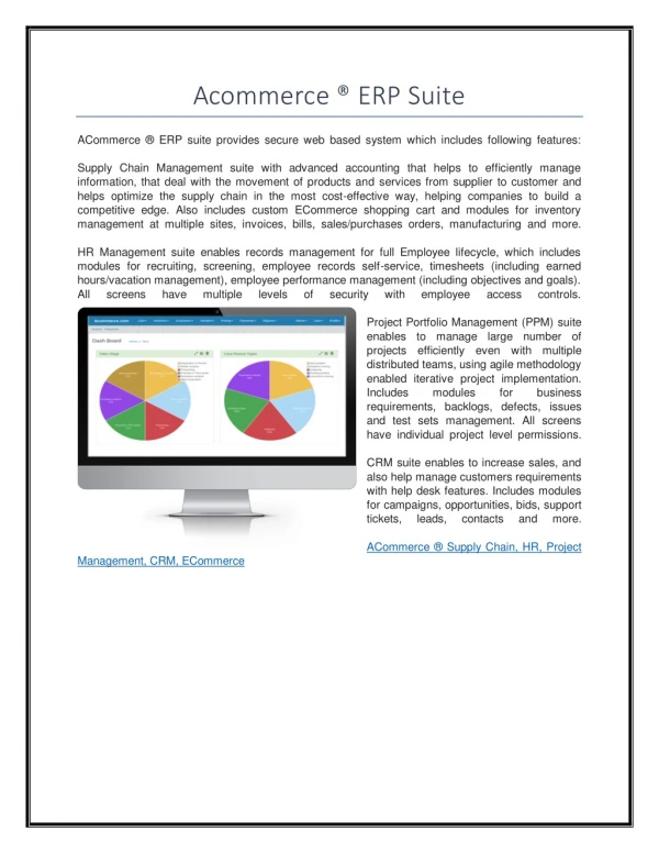 acommerce erp suite