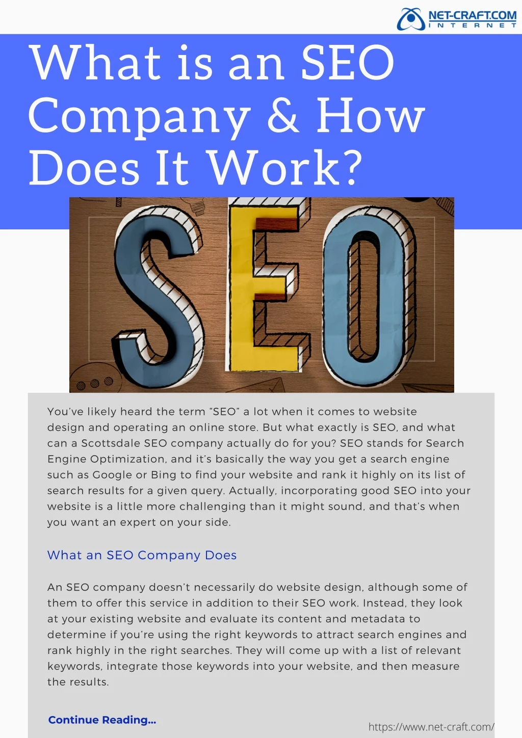 what is an seo company how does it work