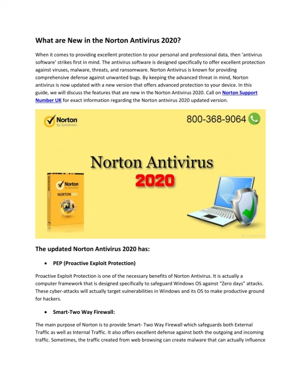 Review of Norton Antivirus 2020