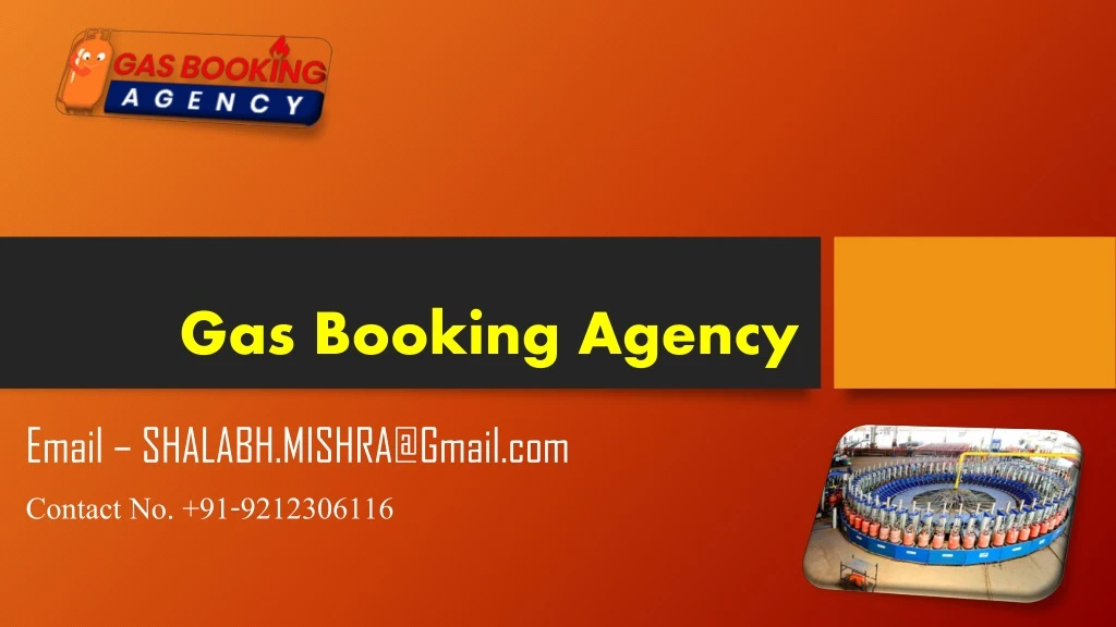 gas booking agency