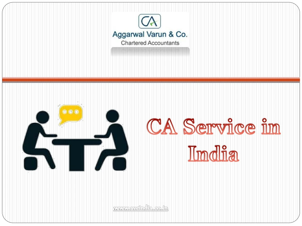 ca service in india