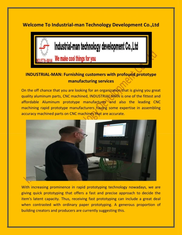 CNC Machining Parts - CNC Machining Rapid Prototype Manufacturer