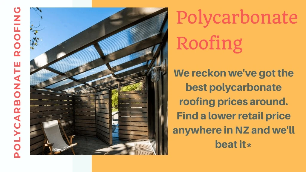 polycarbonate roofing