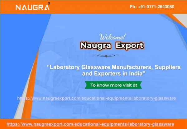 Laboratory Glassware Suppliers