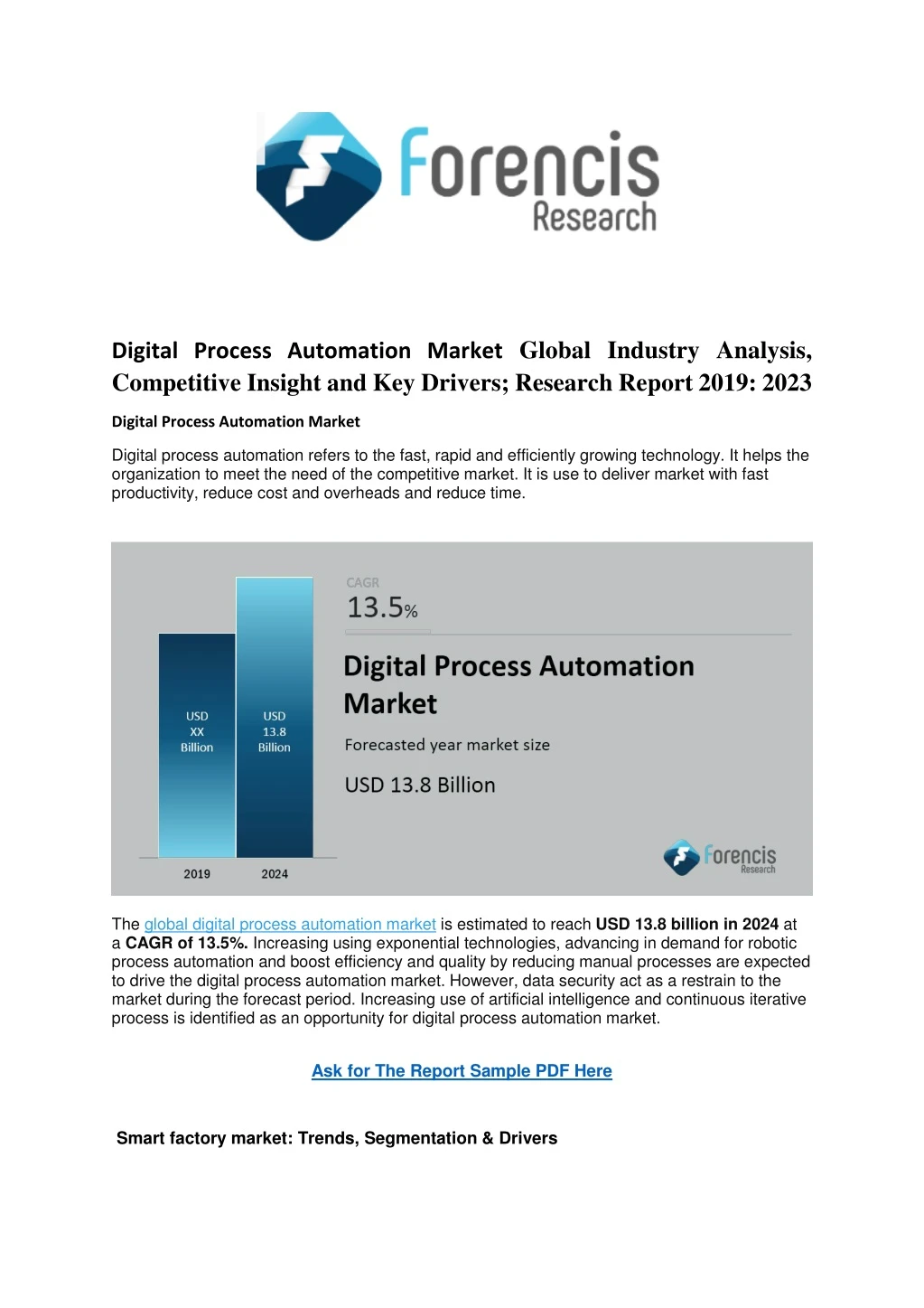 digital process automation market global industry