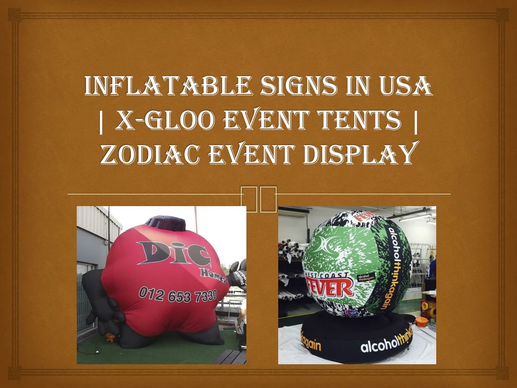 inflatable signs in usa x gloo event tents zodiac event display