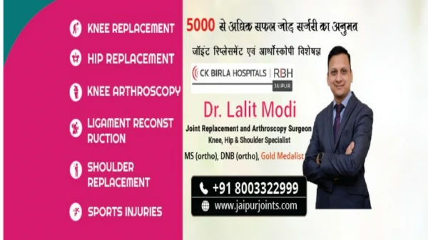 Treatment of patellofemoral pain y the best arthroscopy surgeon