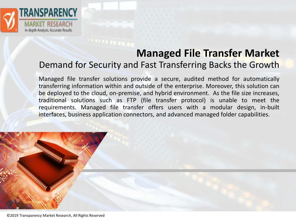 managed file transfer market demand for security and fast transferring backs the growth
