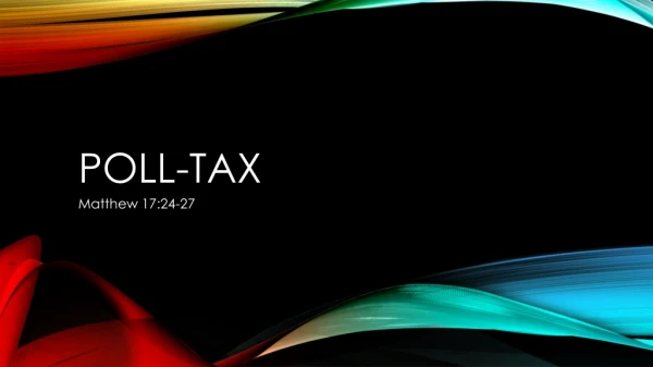 poll tax