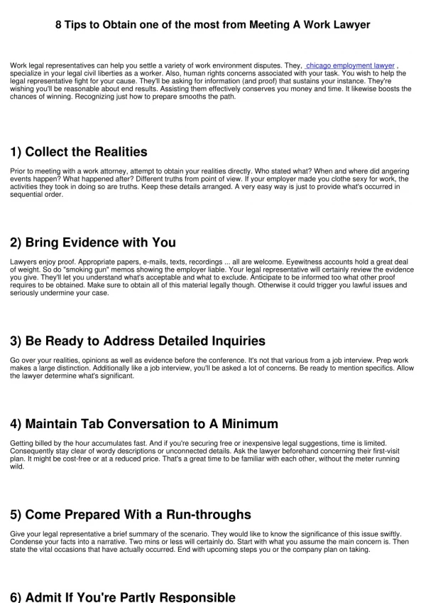 8 tips to obtain one of the most from meeting