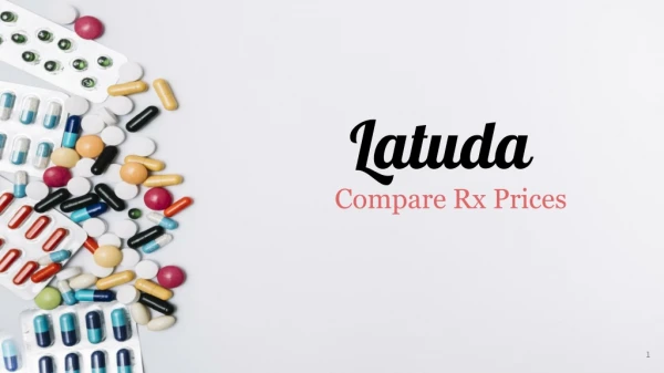 Compare Online Price for Latuda (Lurasidone)