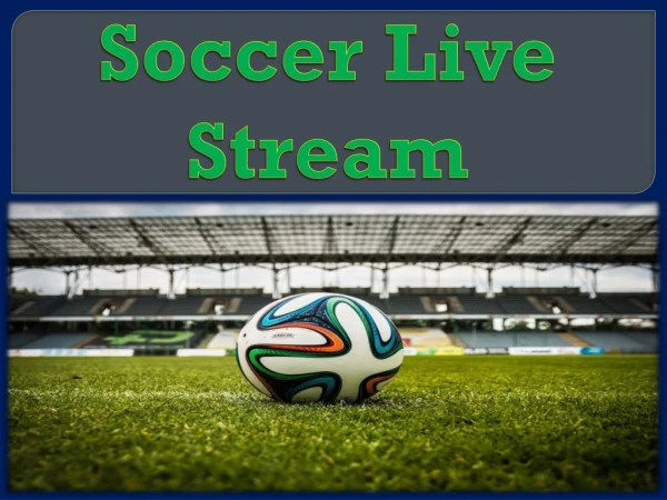 Soccer Live Stream