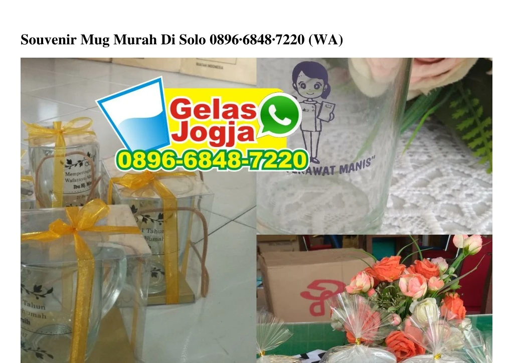 souvenir mug murah di solo 0896 6848 7220 wa