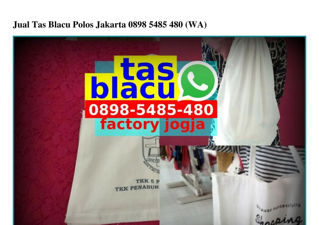 jual tas blacu polos jakarta 0898 5485 480 wa