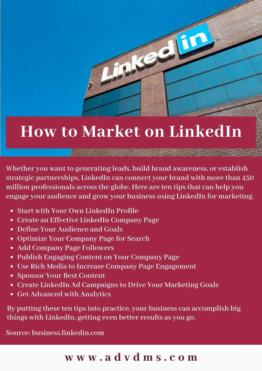 how to market on linkedin