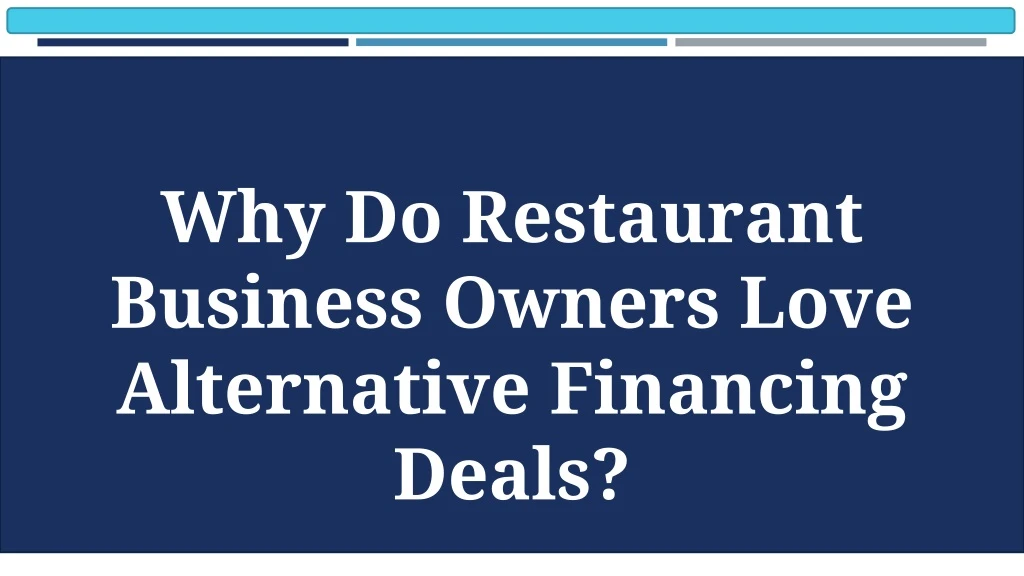 why do restaurant business owners love