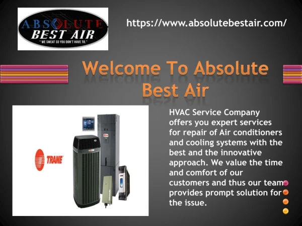 Welcome to Absolute Best Air