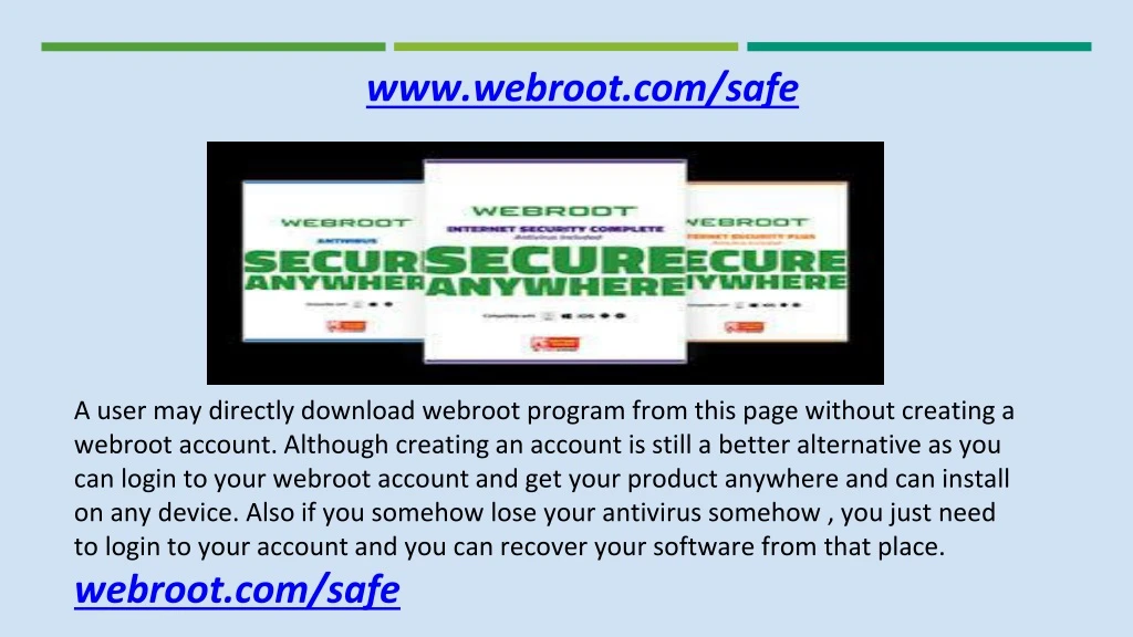 www webroot com safe