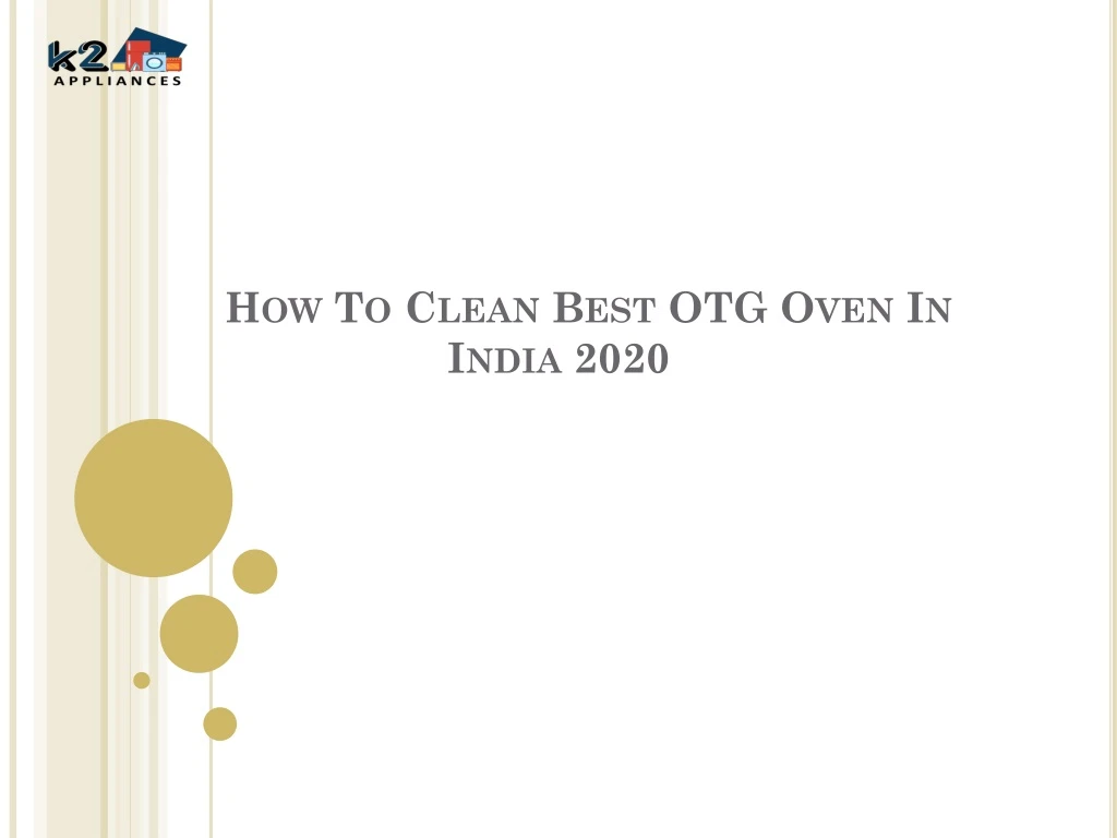 how to clean best otg oven in india 2020