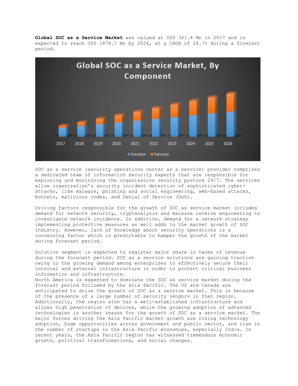 global soc as a service market was valued