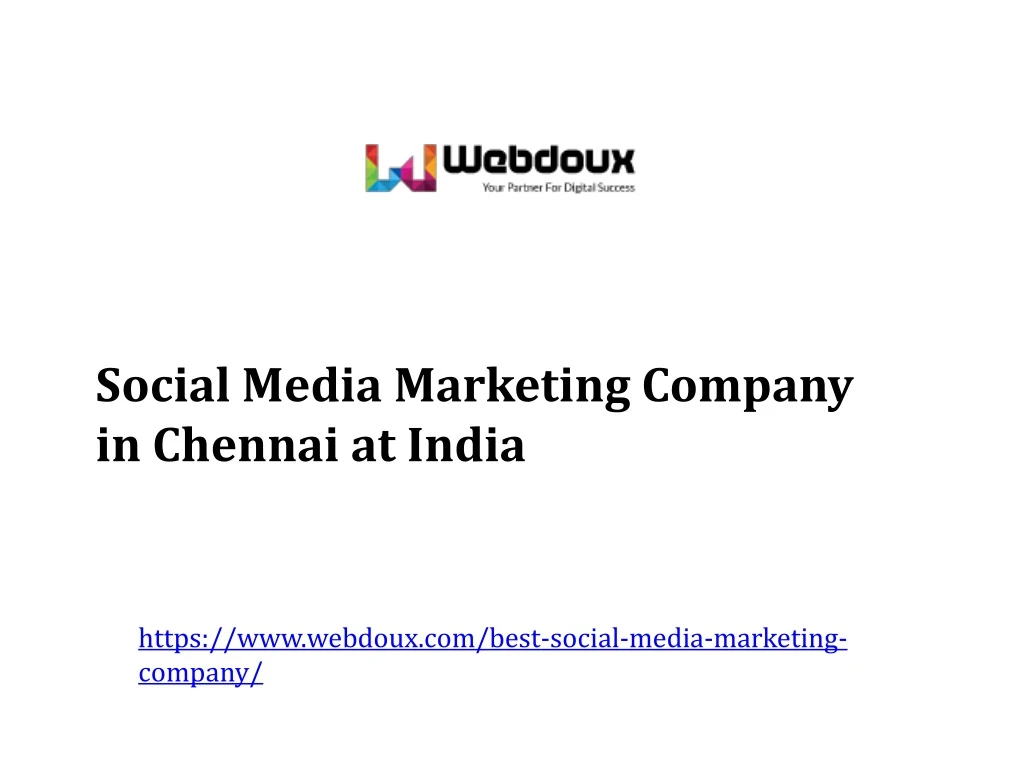 social media marketing company in chennai at india