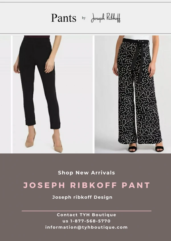 Pants by Joseph Ribkoff