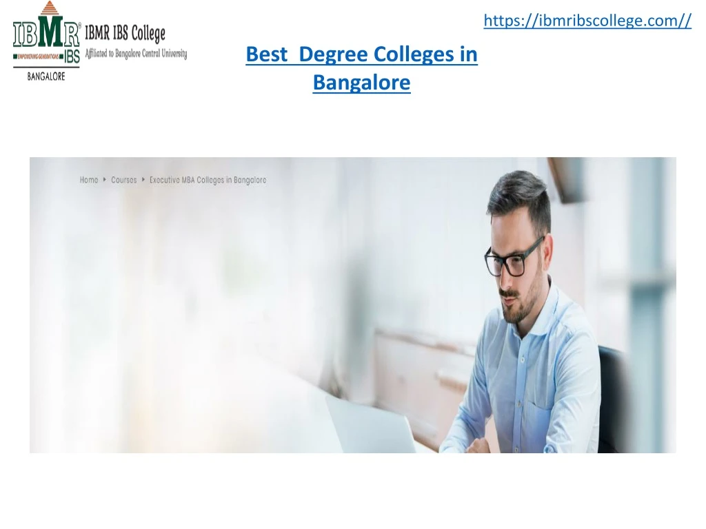 best degree colleges in bangalore