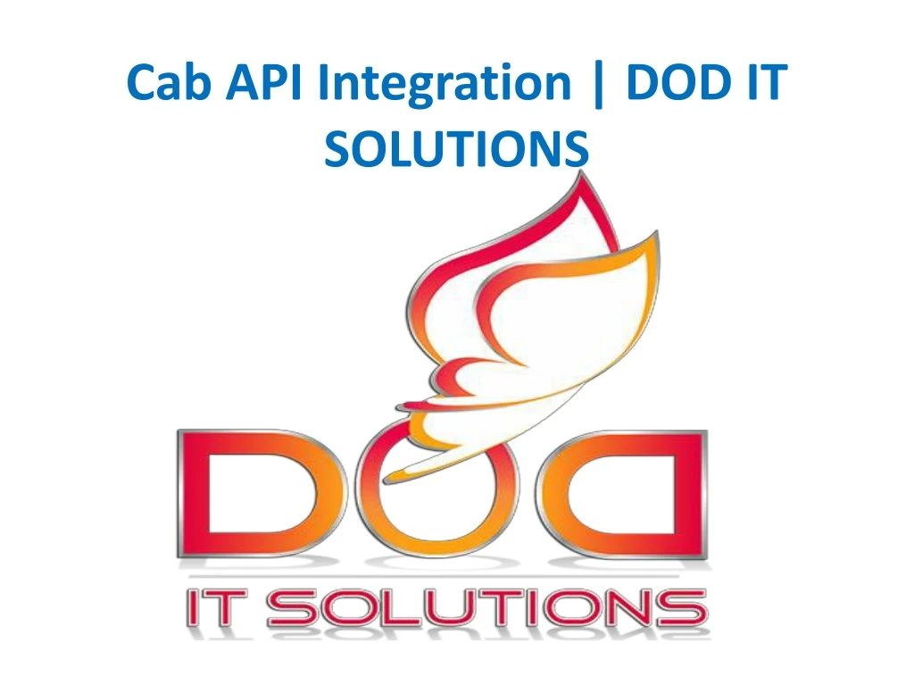 cab api integration dod it solutions