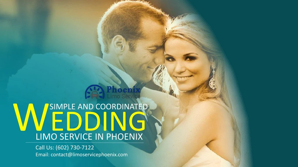 w edding limo service in phoenix call