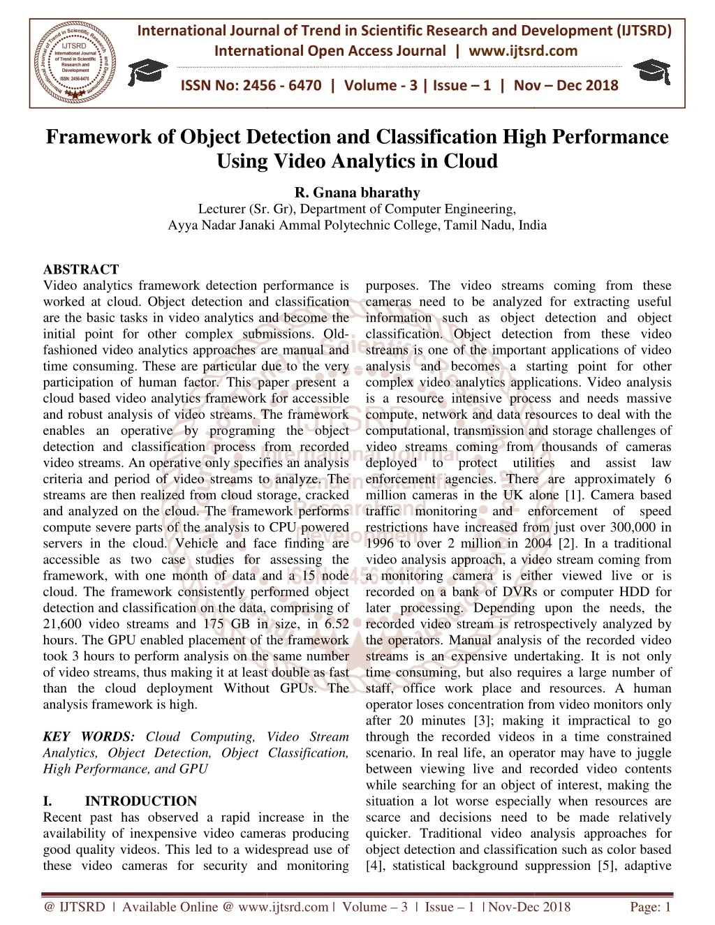 international journal of trend in international