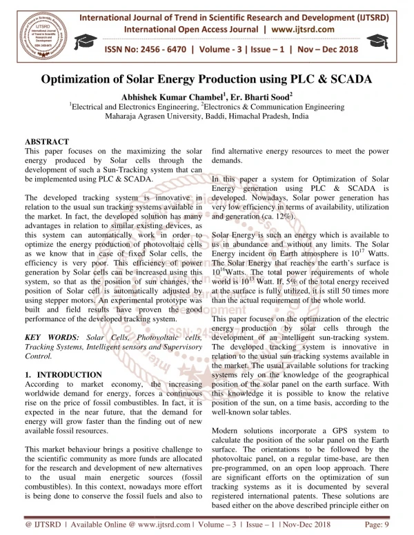 international journal of trend in international