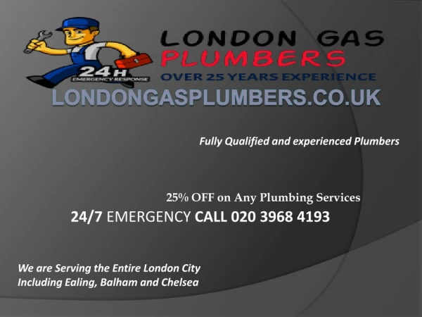 Plumber in London – Local Plumbers near You
