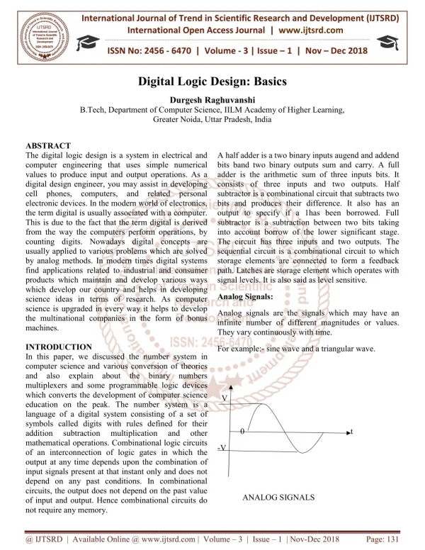 international journal of trend in international