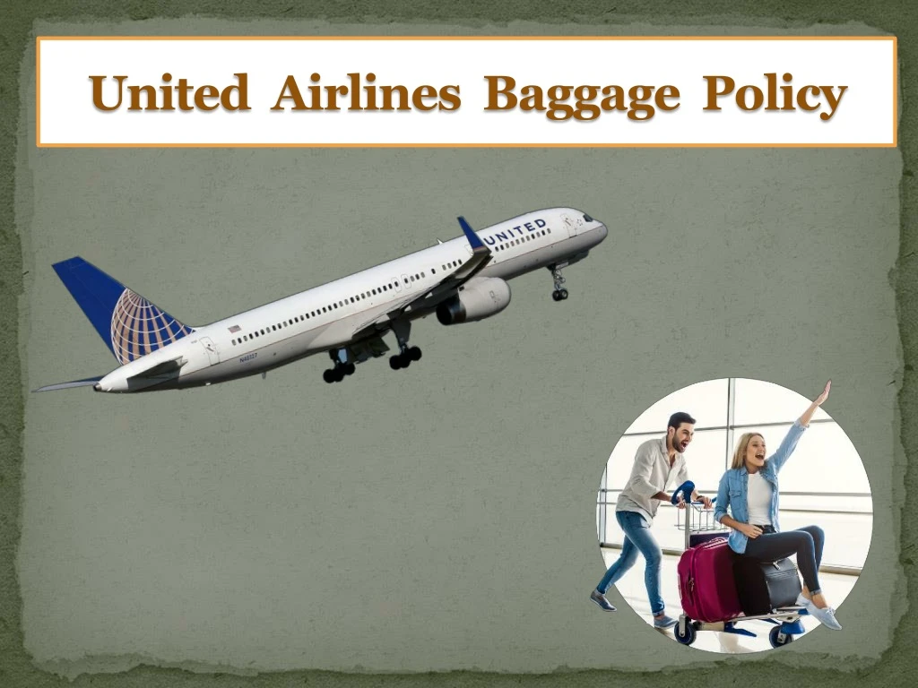 united airlines baggage policy