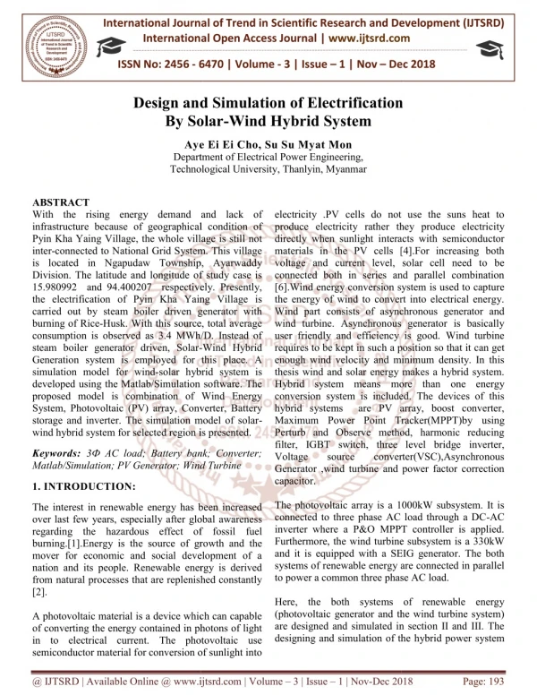 international journal of trend in international