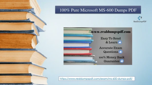 MS-600 Dumps Pdf  A Way Of Getting High Scores In MS-600 Exam.