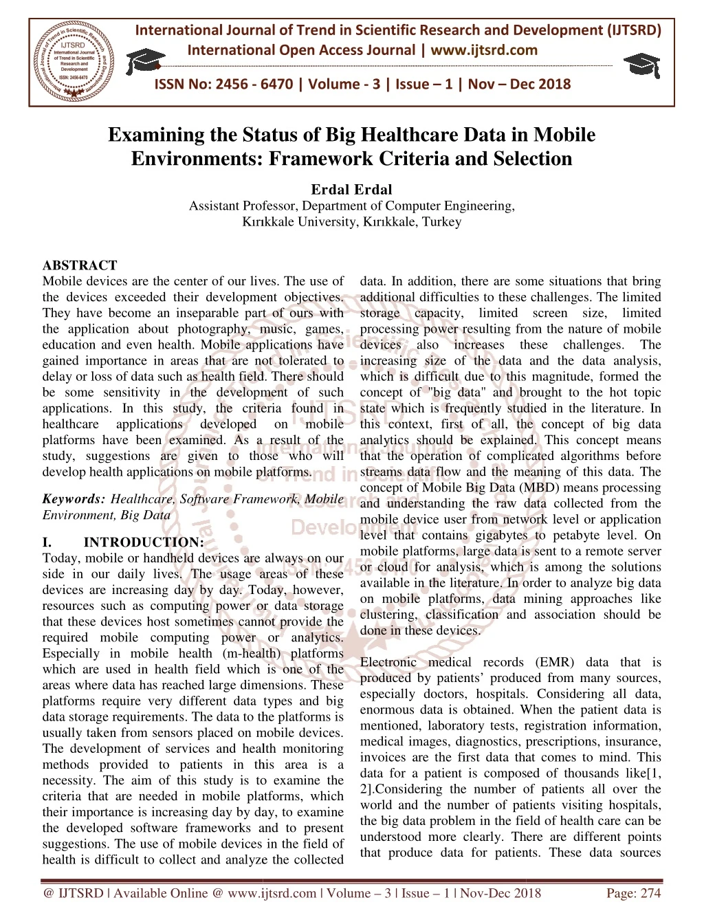 international journal of trend in international