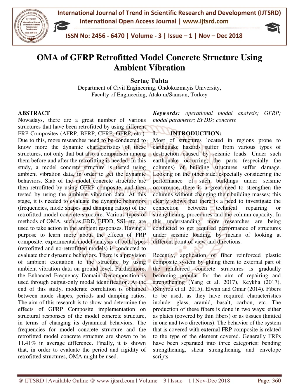 international journal of trend in scientific