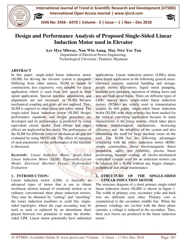 international journal of trend in scientific