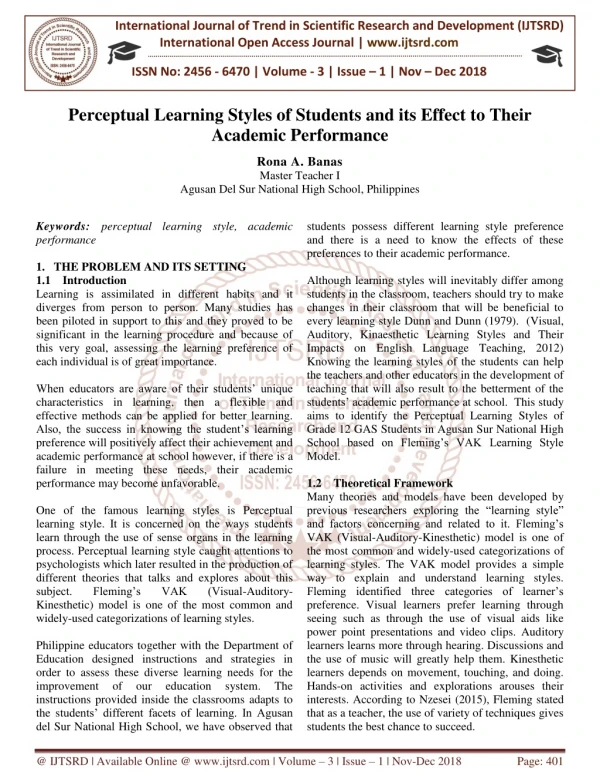 international journal of trend in scientific