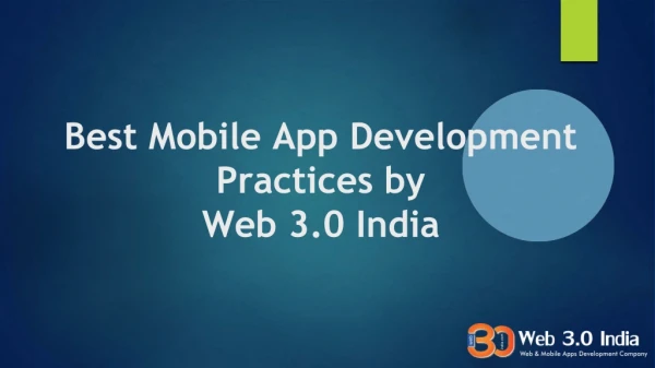 Web 3.0 India » Web & Mobile Apps Development Company