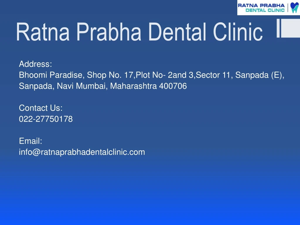 ratna prabha dental clinic