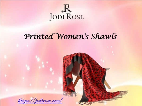 Printed Women’s Shawls | Jodi Rose