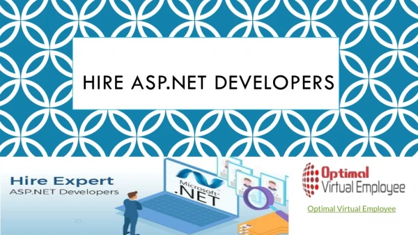 WHY SHOULD YOU HIRE ASP.NET DEVELOPERS ?