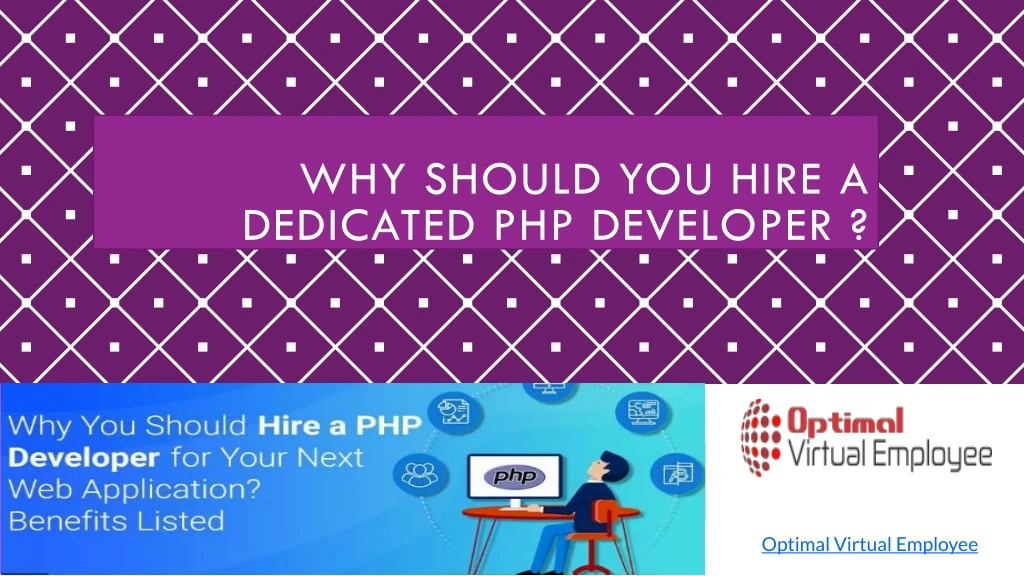 why should you hire a dedicated php developer