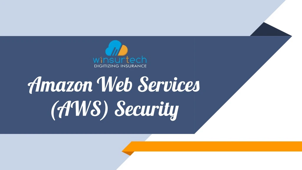 amazon web services aws security