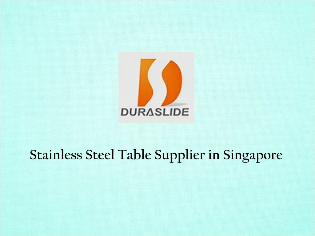 stainless steel table supplier in singapore