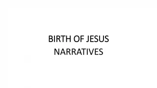 BIRTH OF JESUS - slide 1