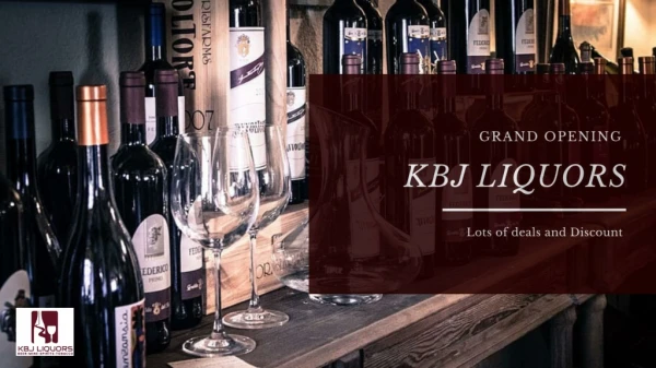 KBJ Liquors - Fine Wine Store Boonsboro MD