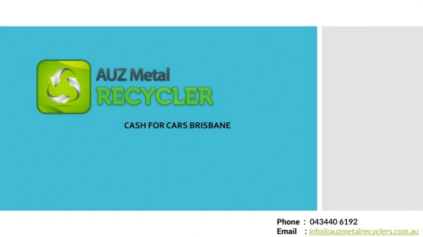 Cash For Cars Brisbane | Hurry Up